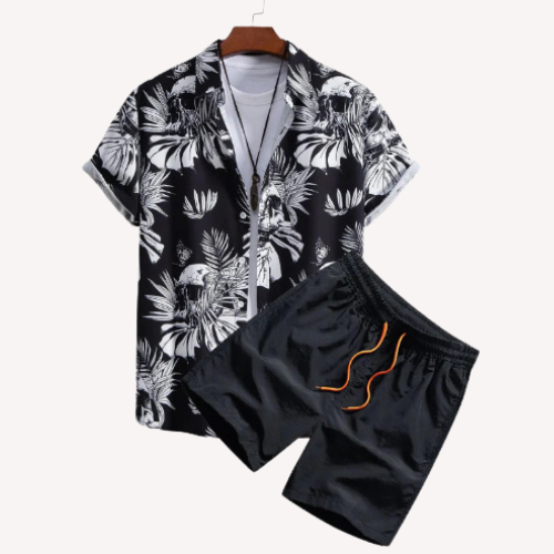 Brad | Completo Camicia Effetto Lino e Costume