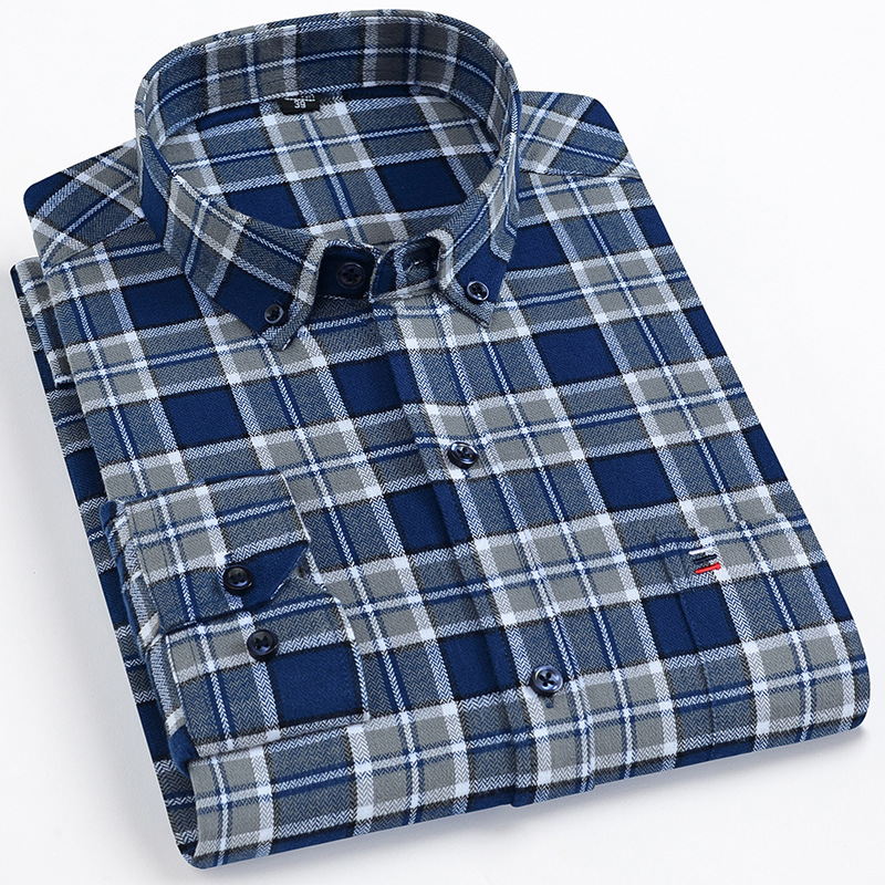 Oreste | Camicia a Quadri in Cotone 100%