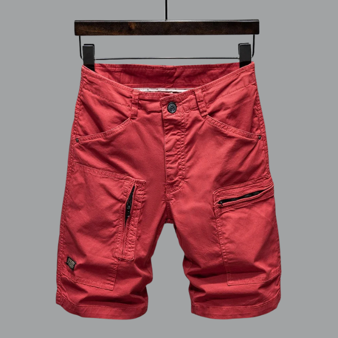 Rossi | Pantaloni Funzionali in Cotone