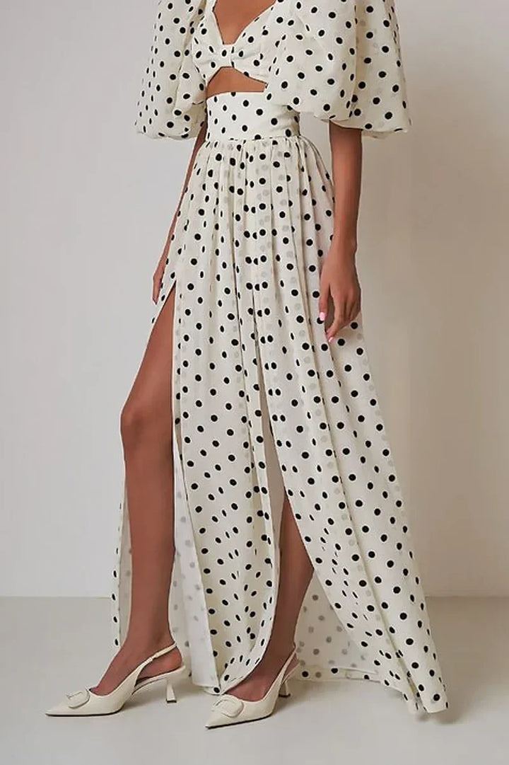 Trevignano | Completo a Pois Elegante