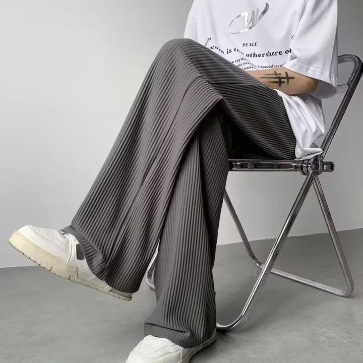 Theo | Pantaloni Testurizzati da Tutti i Giorni