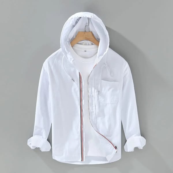 Vanni | Camicia con Cappuccio Leggera