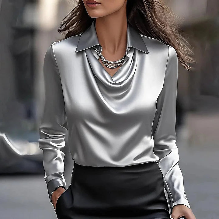 Ortona | Blusa Drappeggiata Elegante