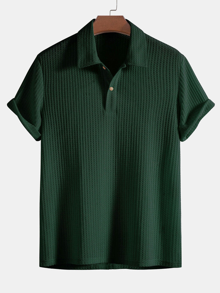 Feran | Polo in Maglia a Nido d’Ape