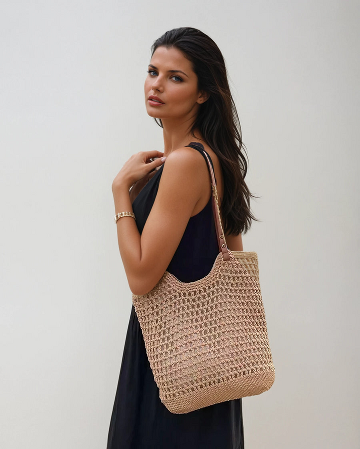Maya | Borsa Intrecciata da Spiaggia