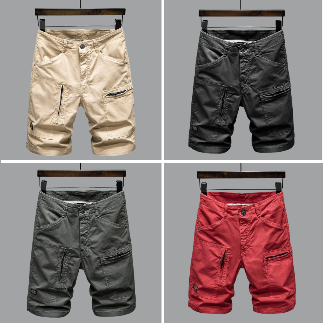 Rossi | Pantaloni Funzionali in Cotone