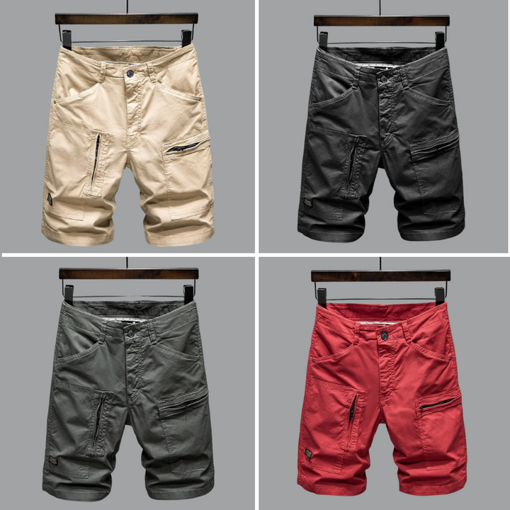 Rossi | Pantaloni Funzionali in Cotone