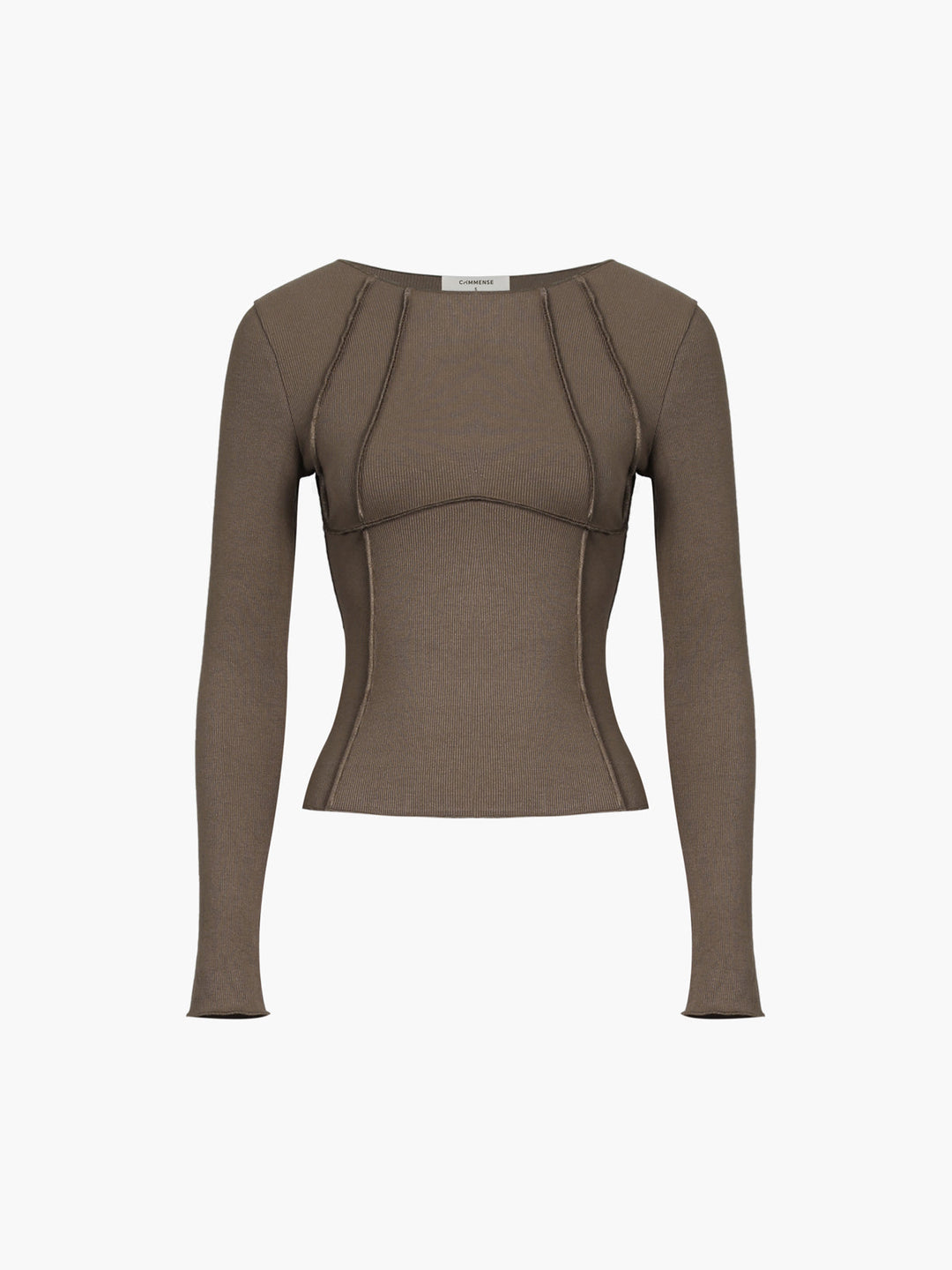 Nora | Maglia a Costine con Maniche Lunghe