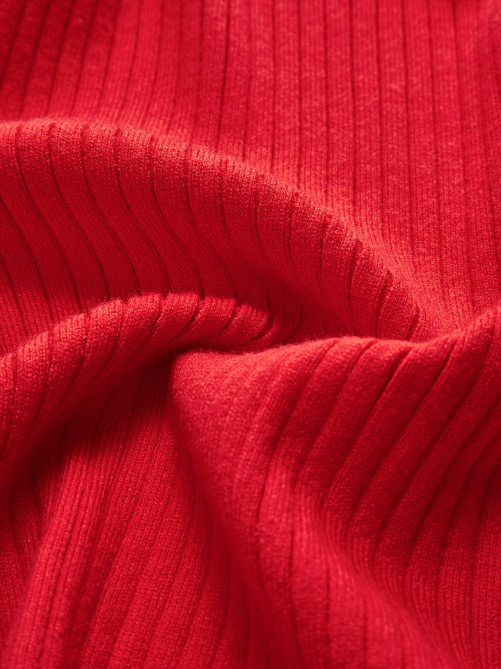 Livia | Cardigan Attillato con Bottoni Perlati