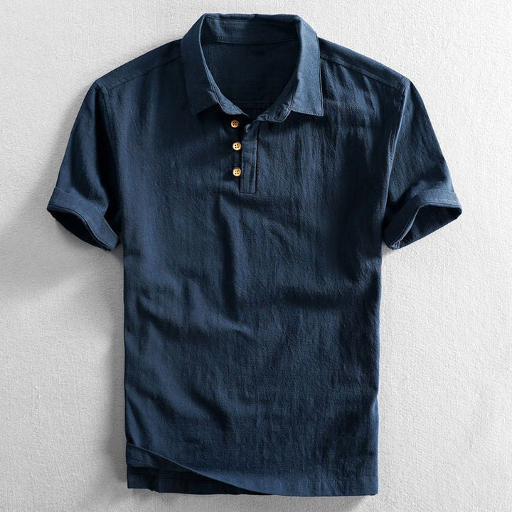 Elio | Polo in Lino e Cotone