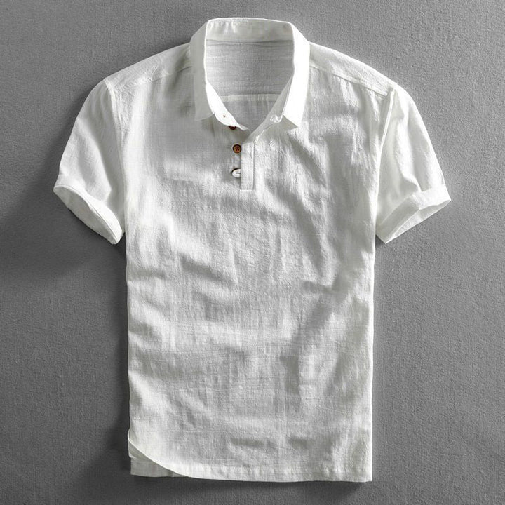 Elio | Polo in Lino e Cotone