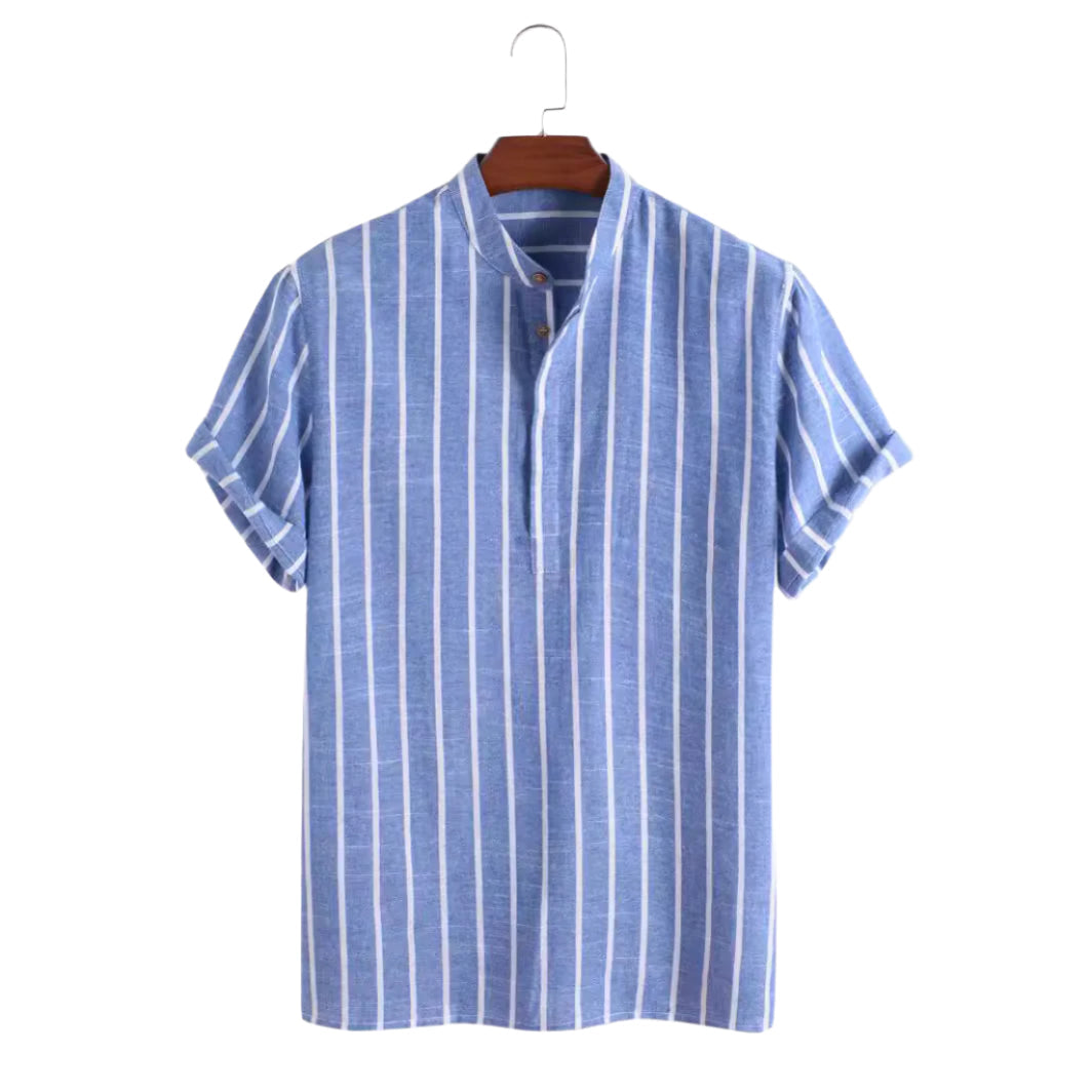 Riva | Camicia a Righe Elegante in Cotone