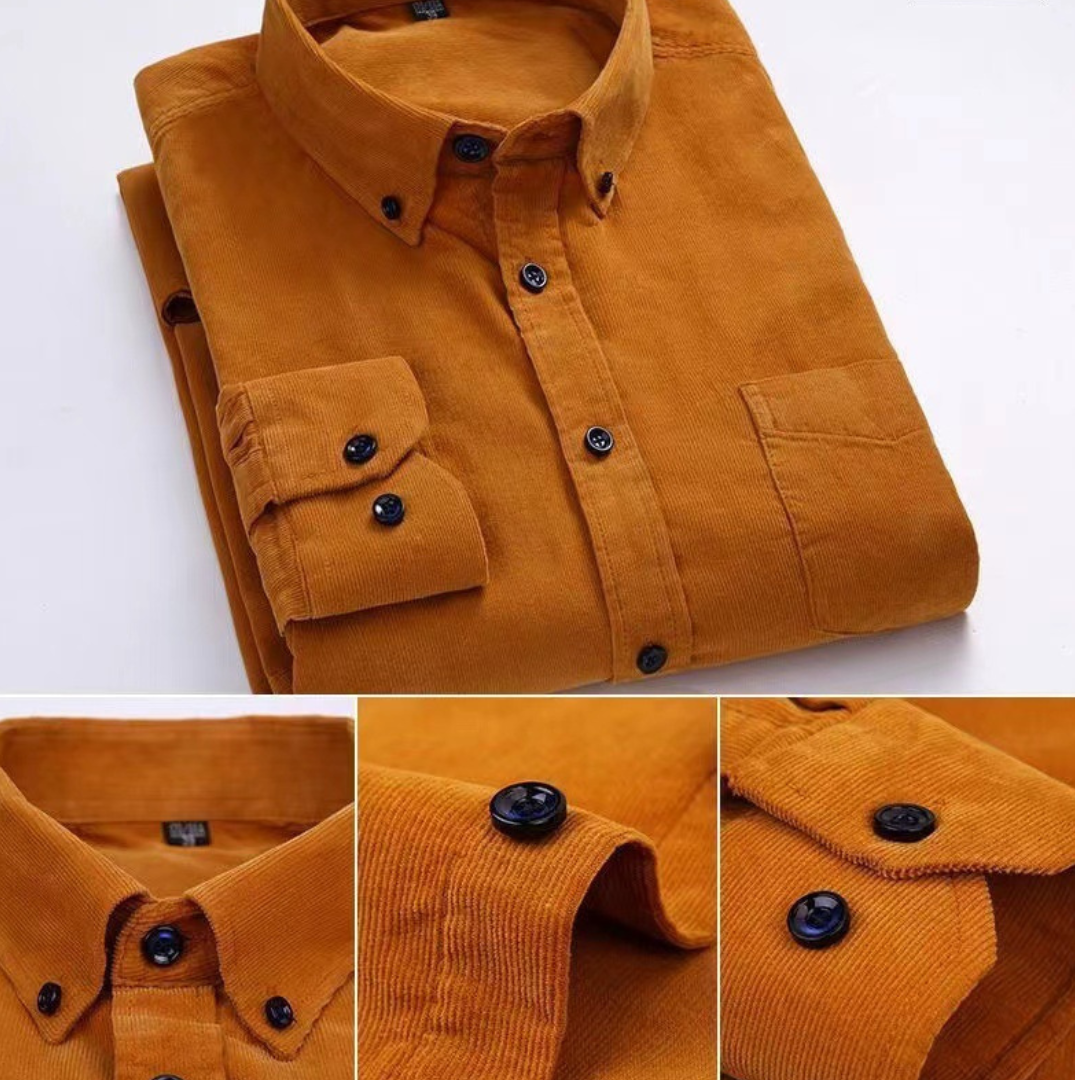 Brando | Camicia in Velluto a Coste