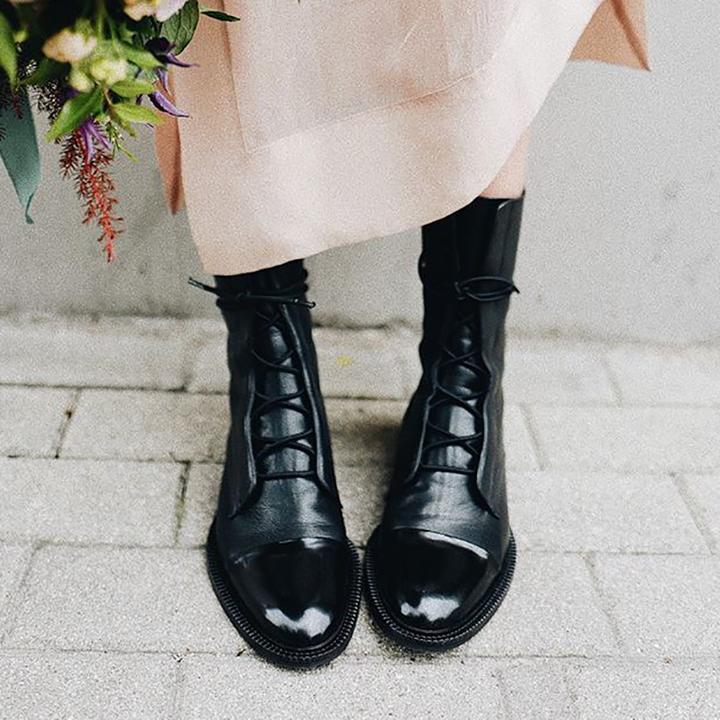 Lina | Stivaletti con Allacciatura Elegante