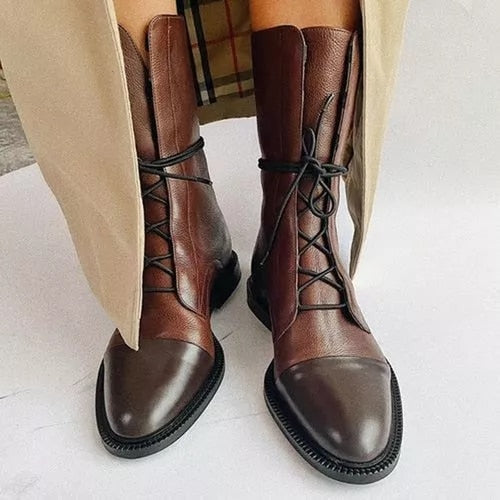 Lina | Stivaletti con Allacciatura Elegante