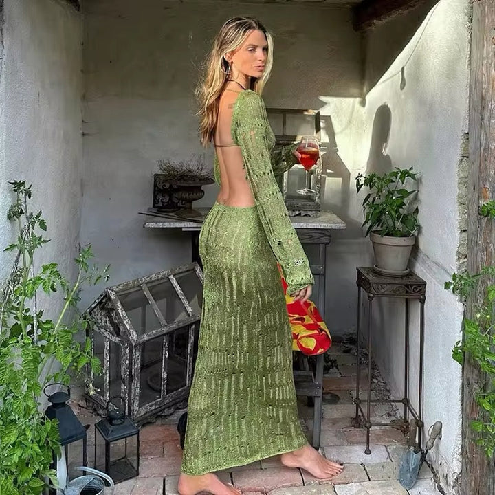Lenna | Abito Schiena Scoperta