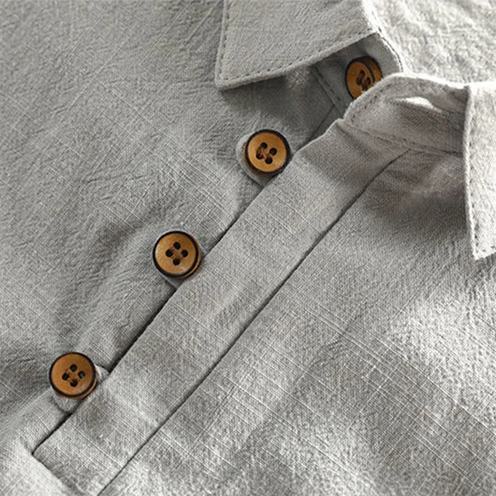 Elio | Polo in Lino e Cotone