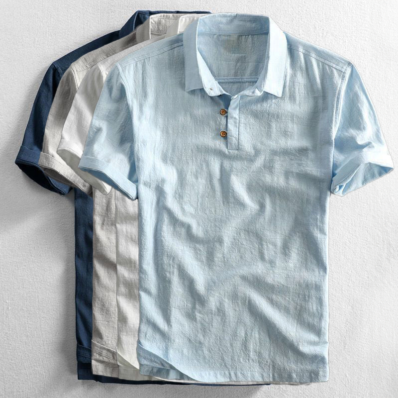 Elio | Polo in Lino e Cotone