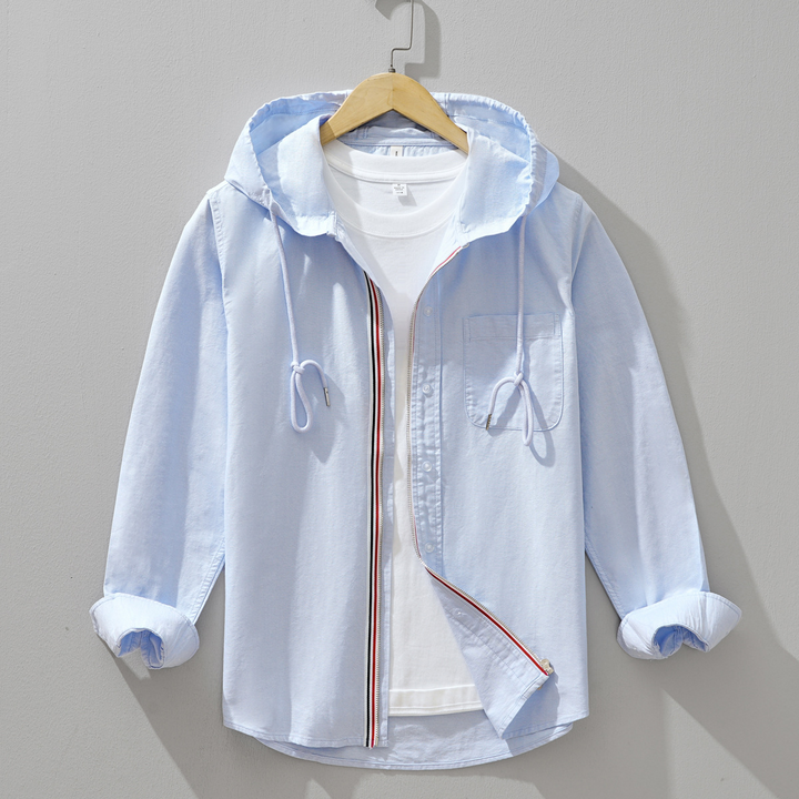 Vanni | Camicia con Cappuccio Leggera