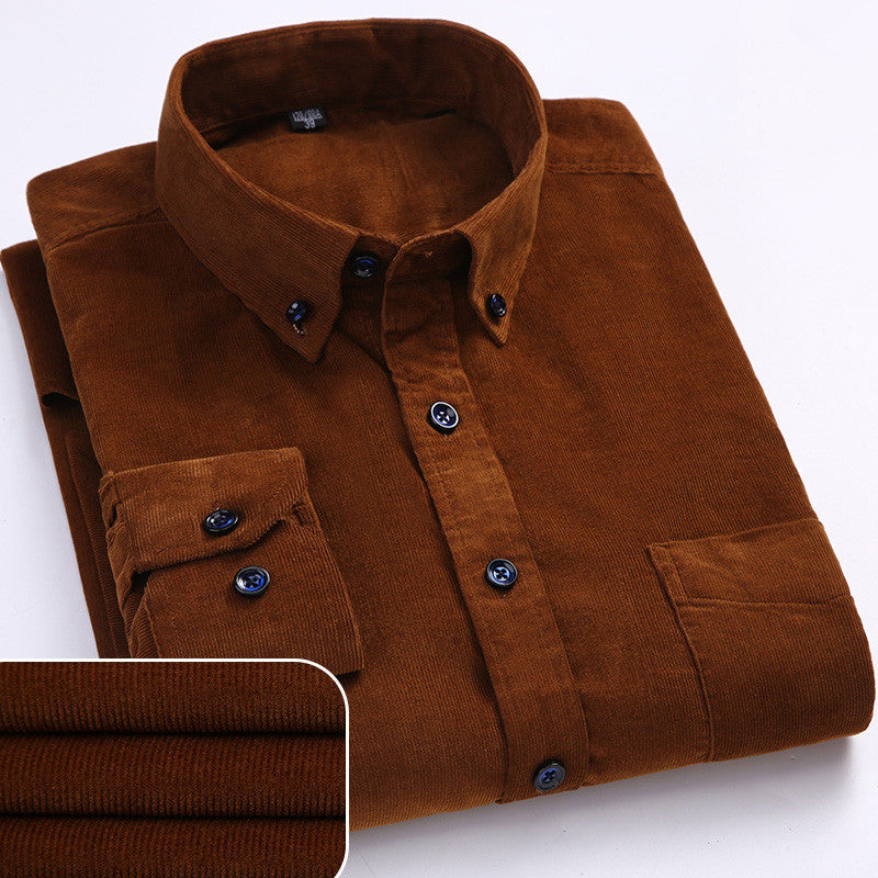 Brando | Camicia in Velluto a Coste