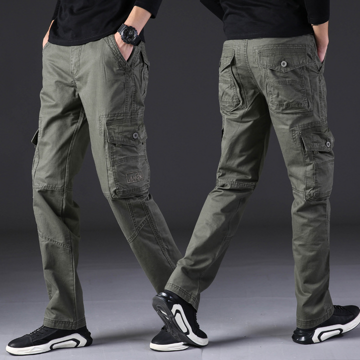 Rossi | Pantaloni Funzionali in Cotone