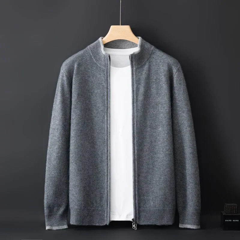 Rocco | Giacca in Cashmere con Zip