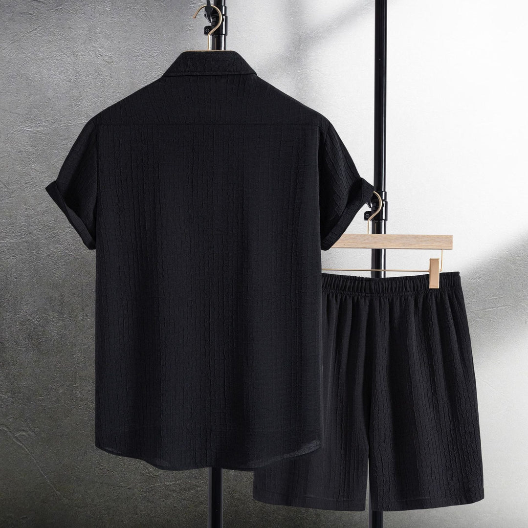 Ruggero | Completo Estivo in Jacquard