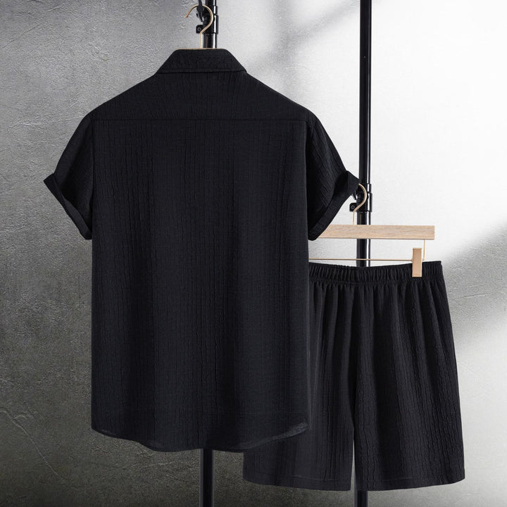 Ruggero | Completo Estivo in Jacquard