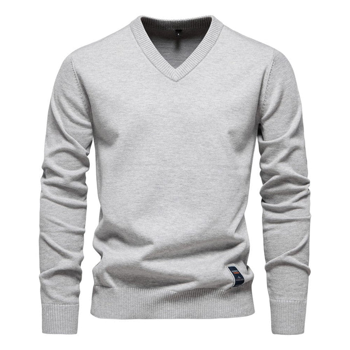 Lupo | Maglia in Cotone con Scollo a V