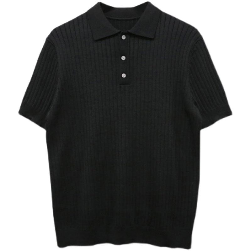 Nico | Polo in Maglia a Righe Verticali