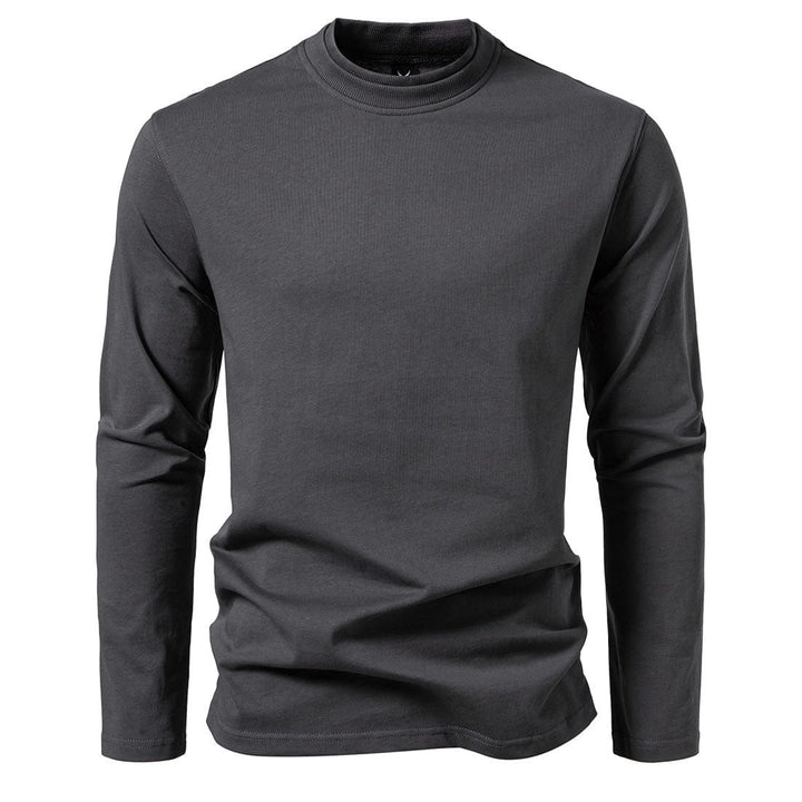 Riva | Maglia in Cotone con Collo Doppio