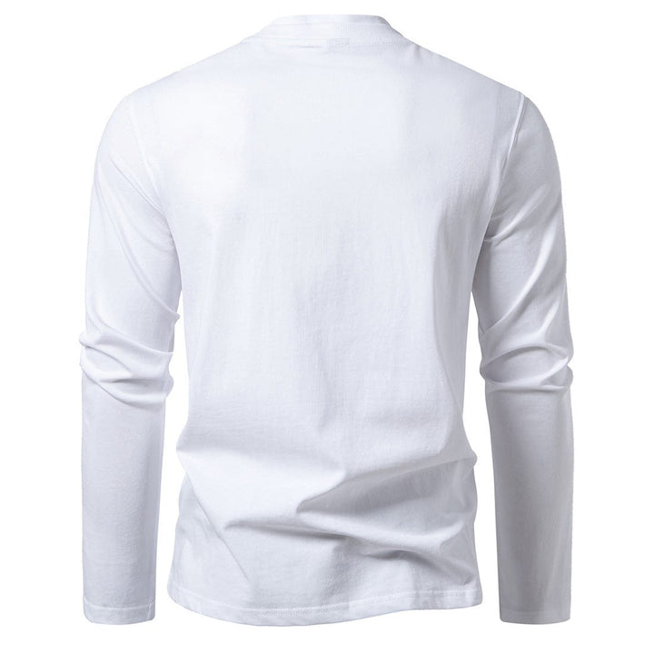 Riva | Maglia in Cotone con Collo Doppio