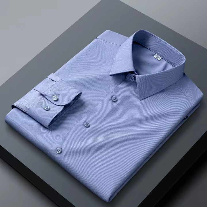 Ennio | Camicia Elasticizzata a Maniche Lunghe