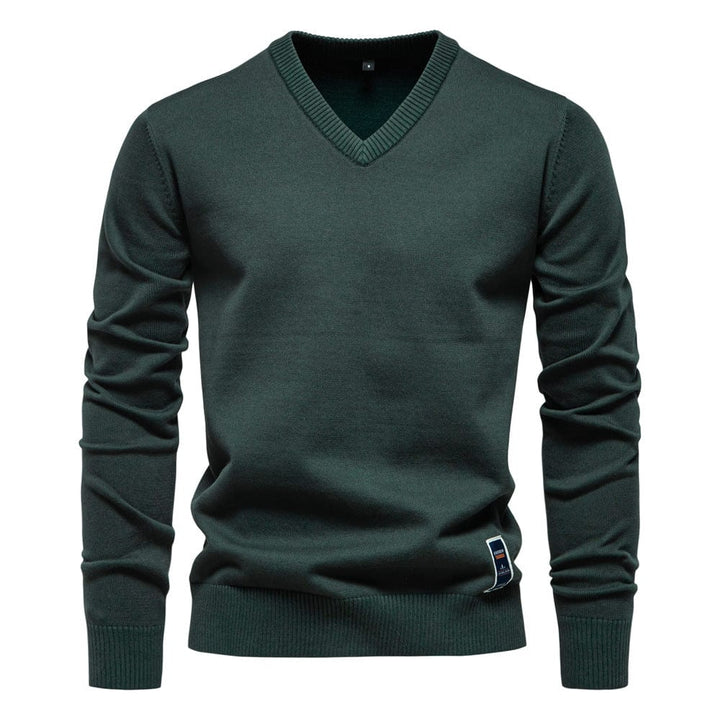 Lupo | Maglia in Cotone con Scollo a V