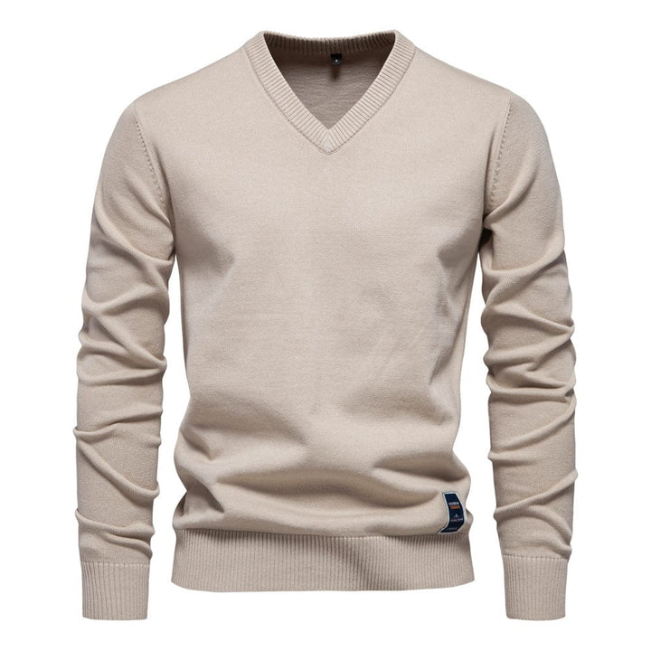 Lupo | Maglia in Cotone con Scollo a V