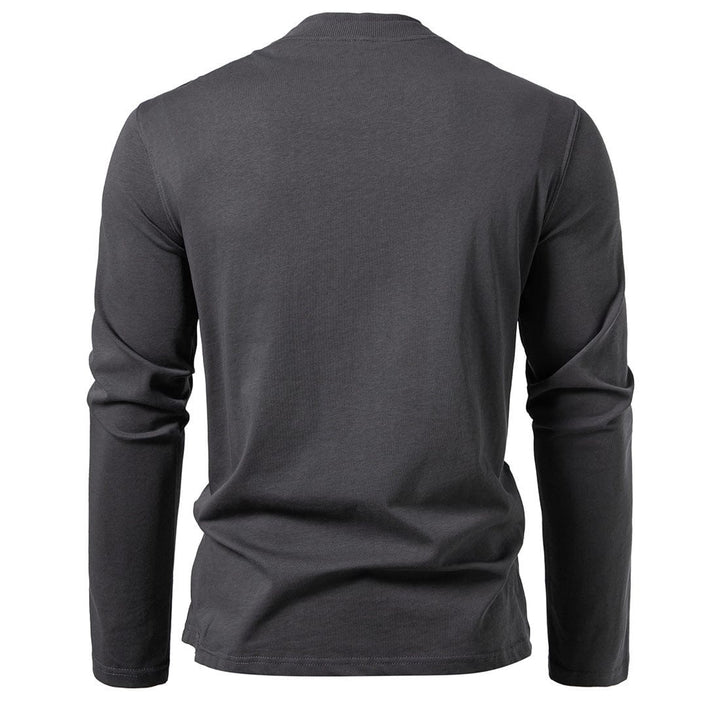 Riva | Maglia in Cotone con Collo Doppio
