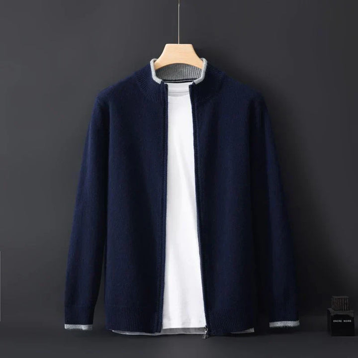 Rocco | Giacca in Cashmere con Zip