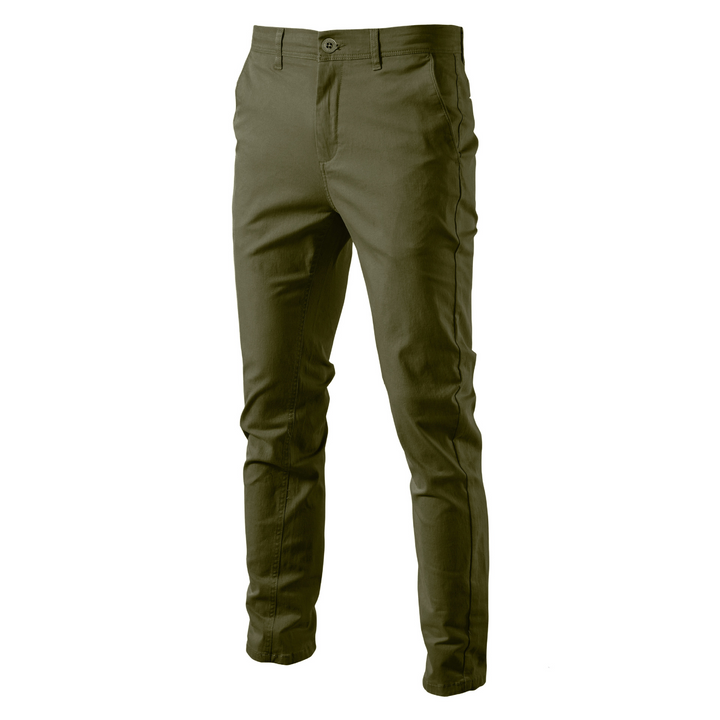 Marcello | Pantaloni Chino a Gamba Affusolata