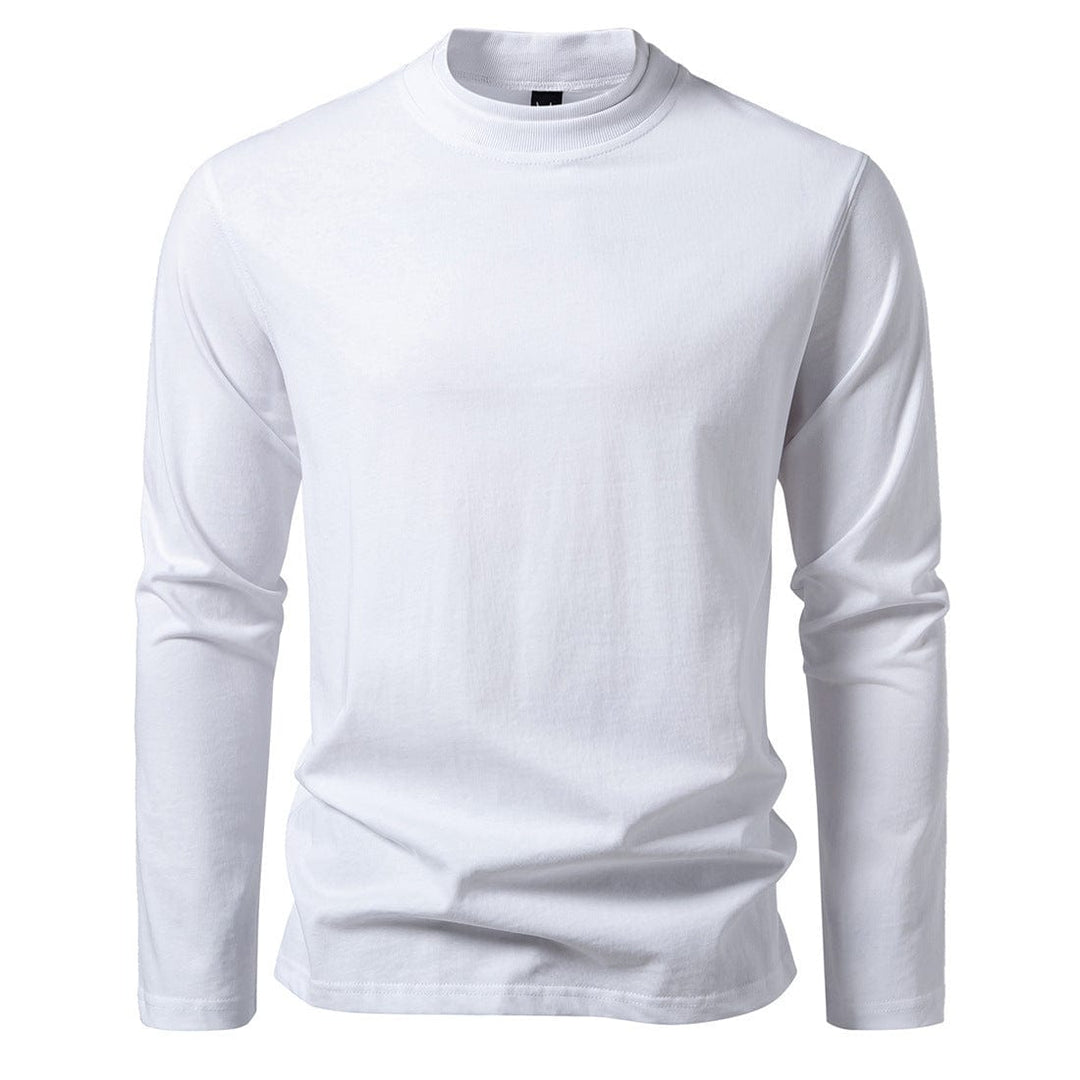 Riva | Maglia in Cotone con Collo Doppio