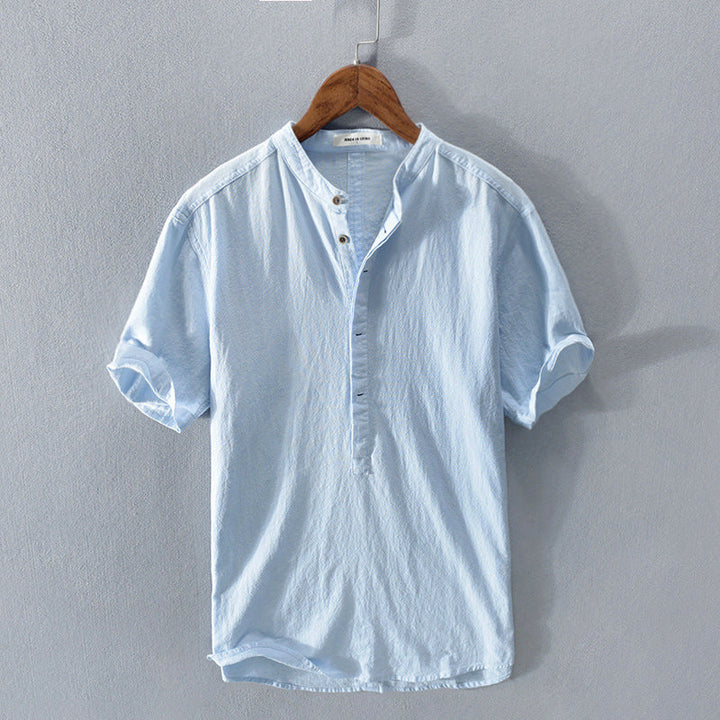 Matt | Camicia in Cotone e Lino