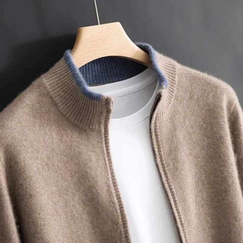 Rocco | Giacca in Cashmere con Zip