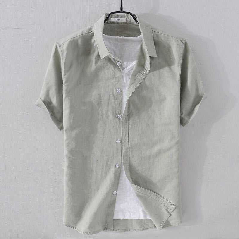 Bari | Camicia Estiva in Lino e Cotone