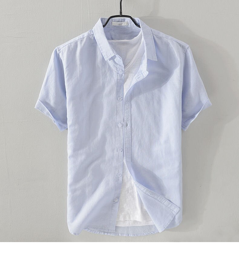 Bari | Camicia Estiva in Lino e Cotone