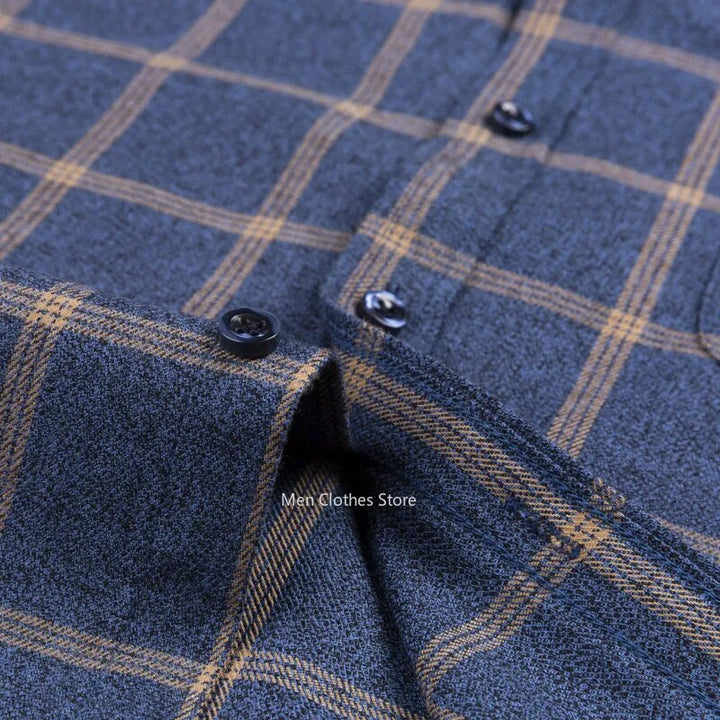 Oreste | Camicia a Quadri in Cotone 100%