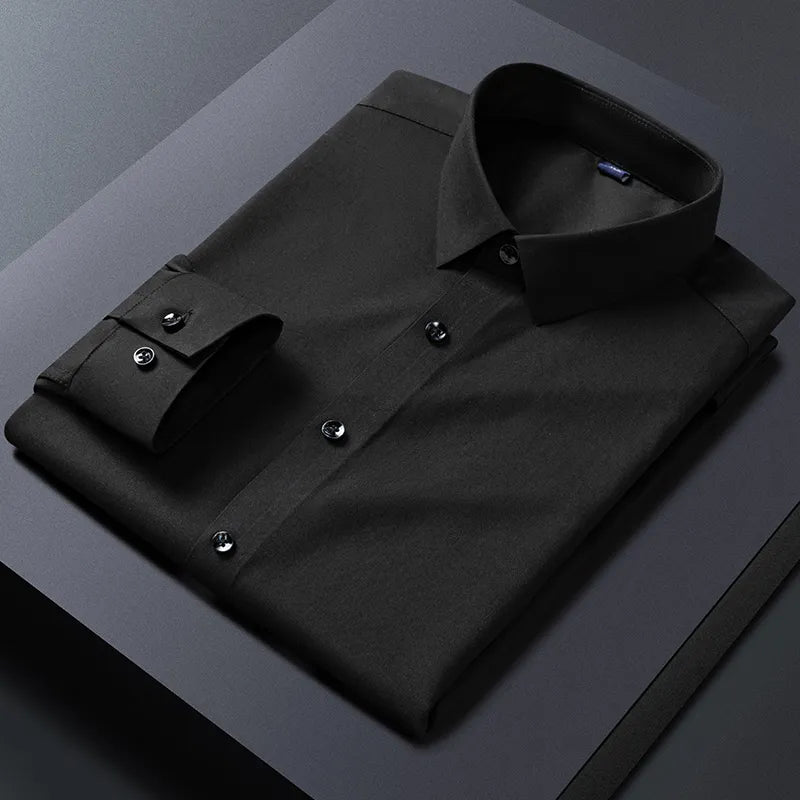 Ennio | Camicia Elasticizzata a Maniche Lunghe