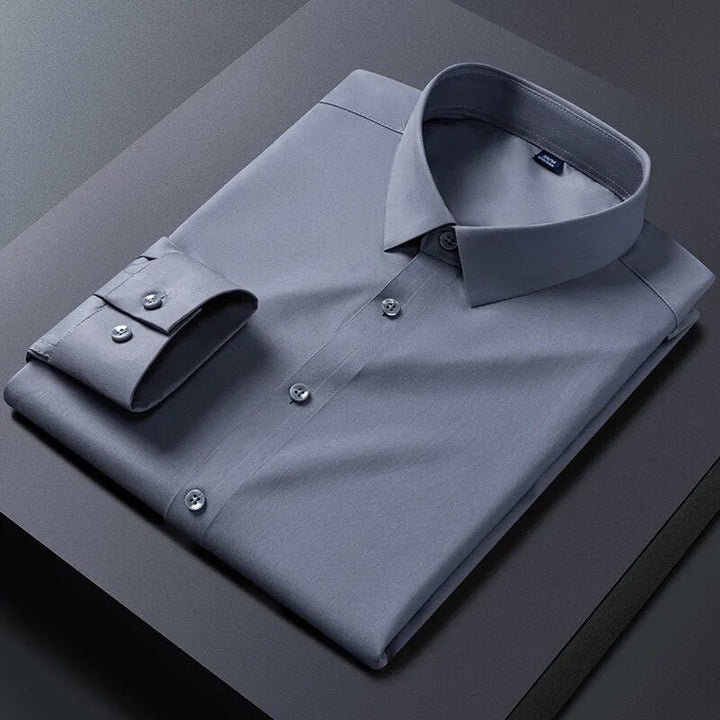 Ennio | Camicia Elasticizzata a Maniche Lunghe