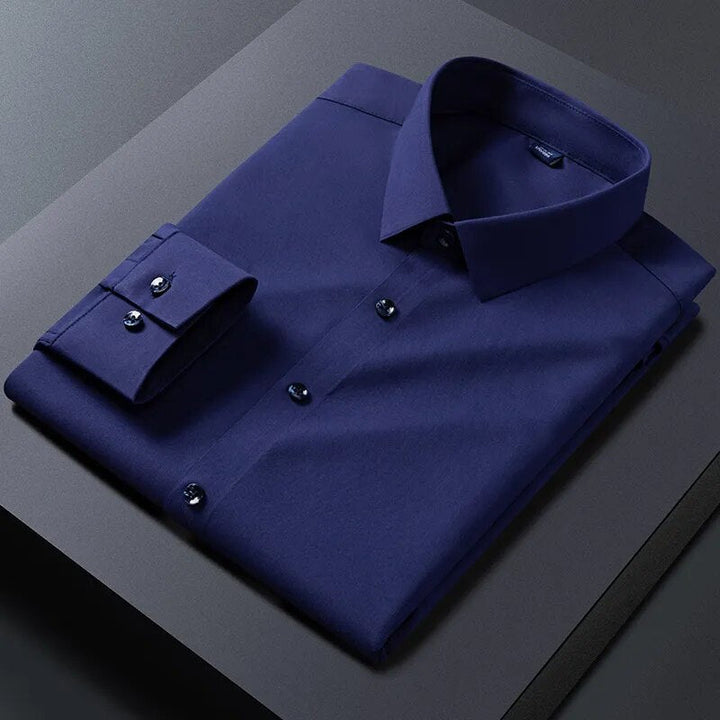 Ennio | Camicia Elasticizzata a Maniche Lunghe