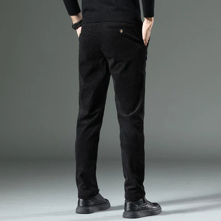 Ettore | Pantaloni in Velluto Elasticizzato