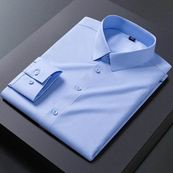 Ennio | Camicia Elasticizzata a Maniche Lunghe