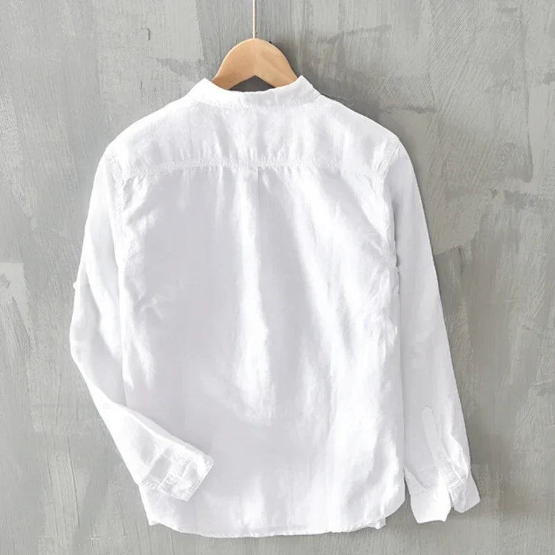 Positano | Camicia Sartoriale Cotone-Lino